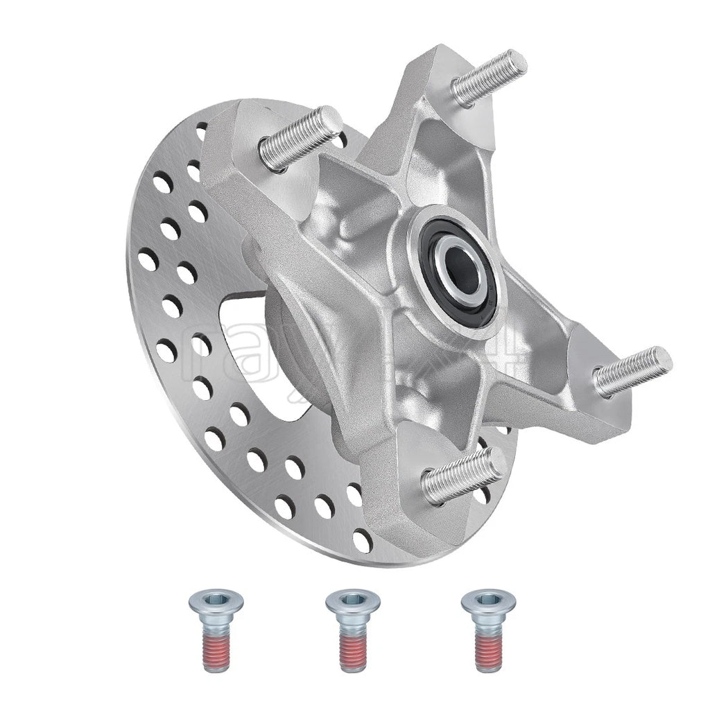 Front Wheel Hub & Brake Disc Rotor for Honda Sportrax 400 TRX400EX (2002–2008)