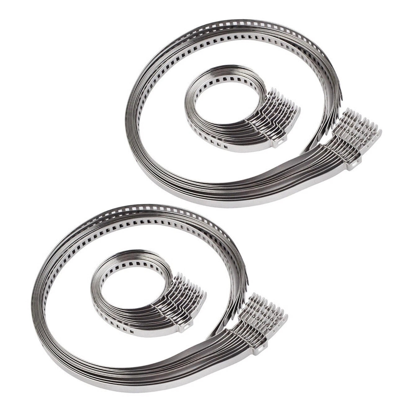 Set of 40 Universal Adjustable CV Joint Boot Crimp Clamps