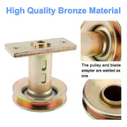 Lawn Mower Blade Adapter with Pulley for MTD Gold Pro Yard-Man Troy-Bilt