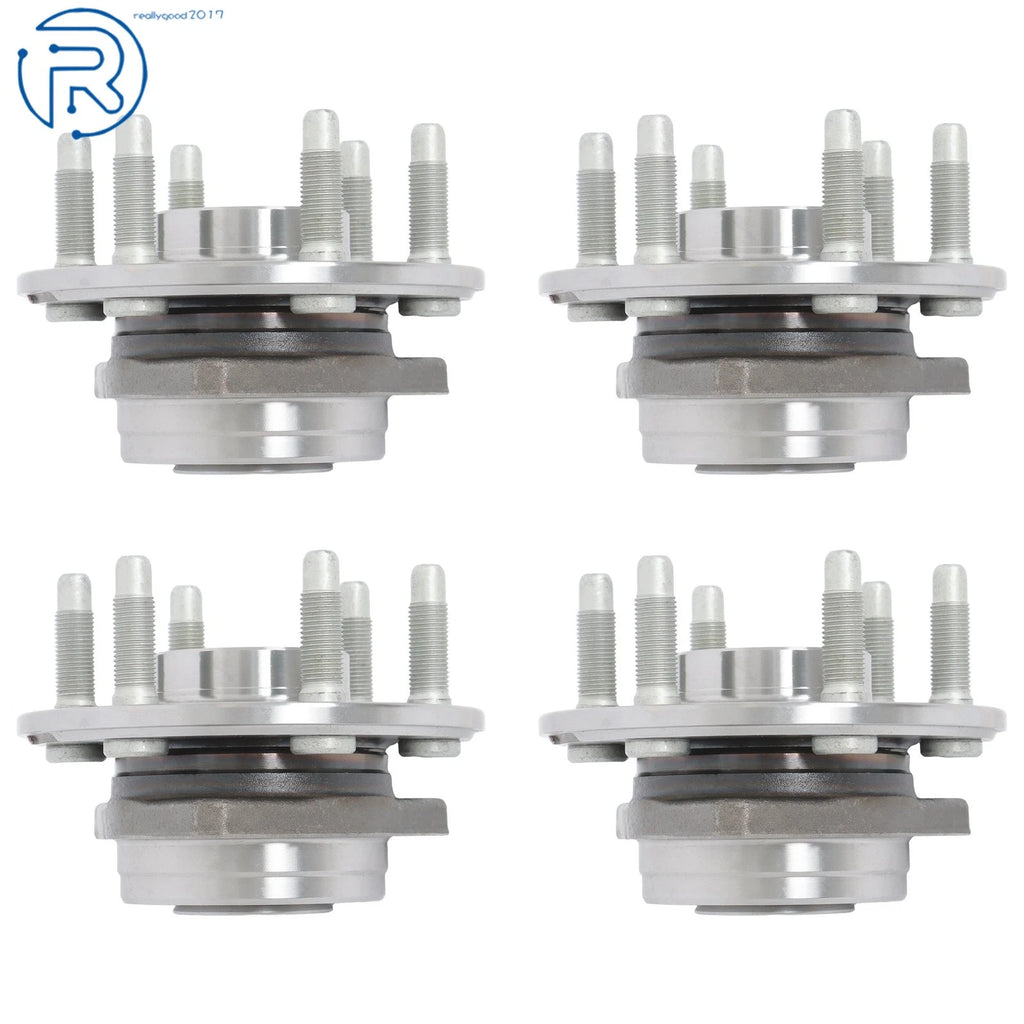 Set of 4 Wheel Hub Bearings for Cadillac SRX (2010–2016) & Saab 9-4X (2011)
