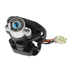 Ignition Switch Fuel Gas Cap Cover Seat Lock Key Set for Suzuki GSXR600 (1997–2000)