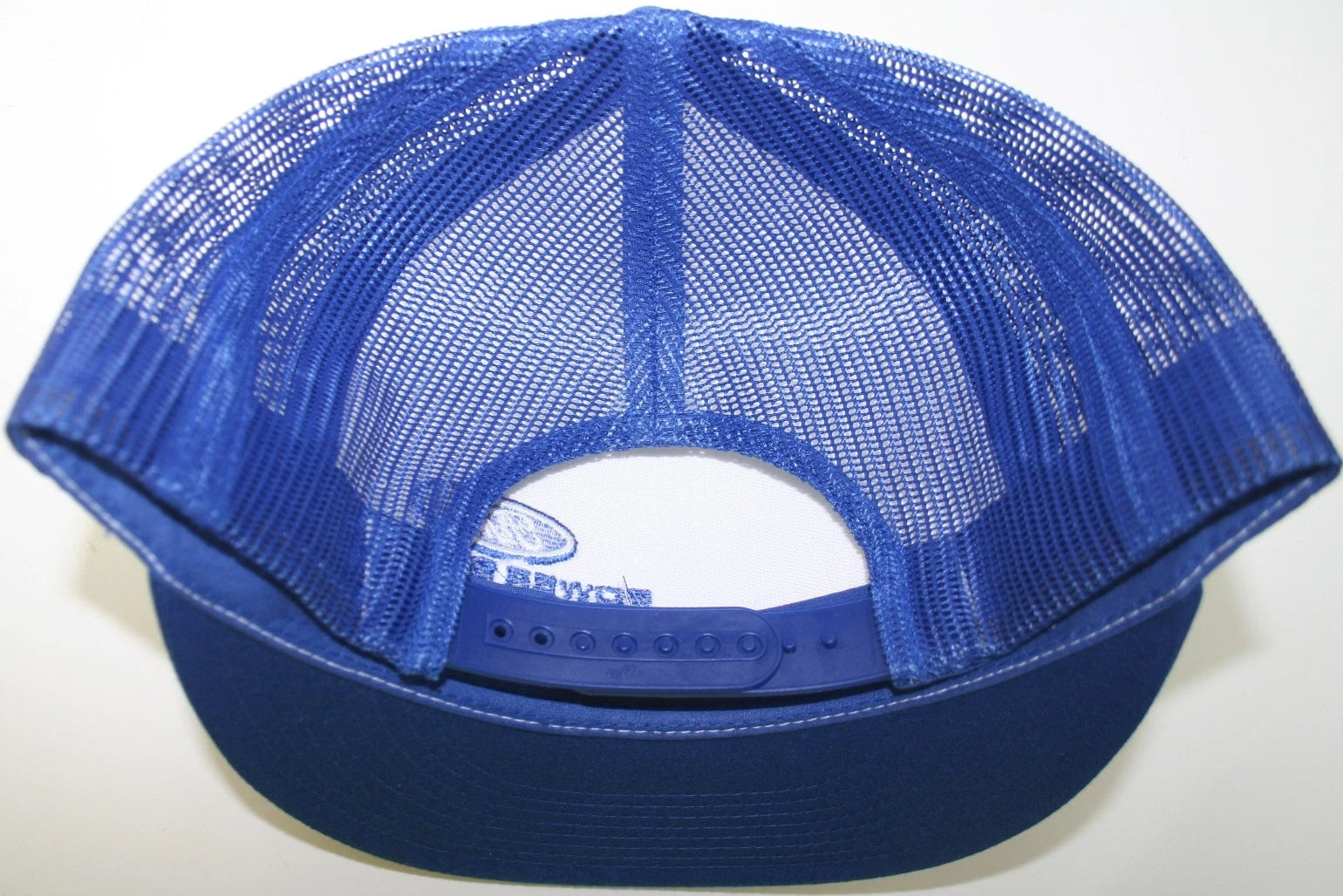Powerstroke Trucker Flat Bill Snapback Hat for Ford (Fits All Models)