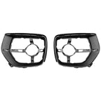 Replacement ABS Plastic Driver/Passenger Inner 2-Piece Set of Fog Light Brackets