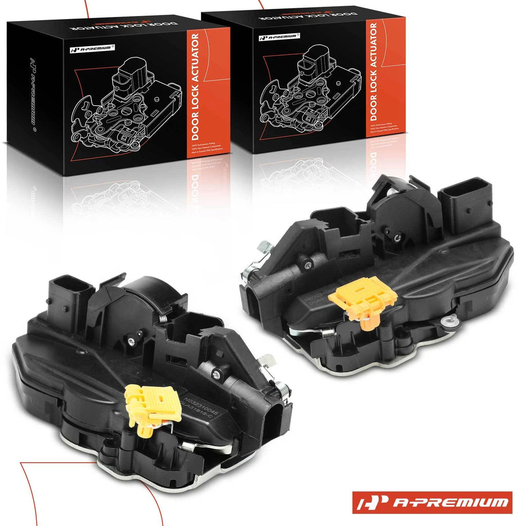 2X Front Door Lock Actuator for Chevrolet Traverse (2009–2017) GMC Acadia