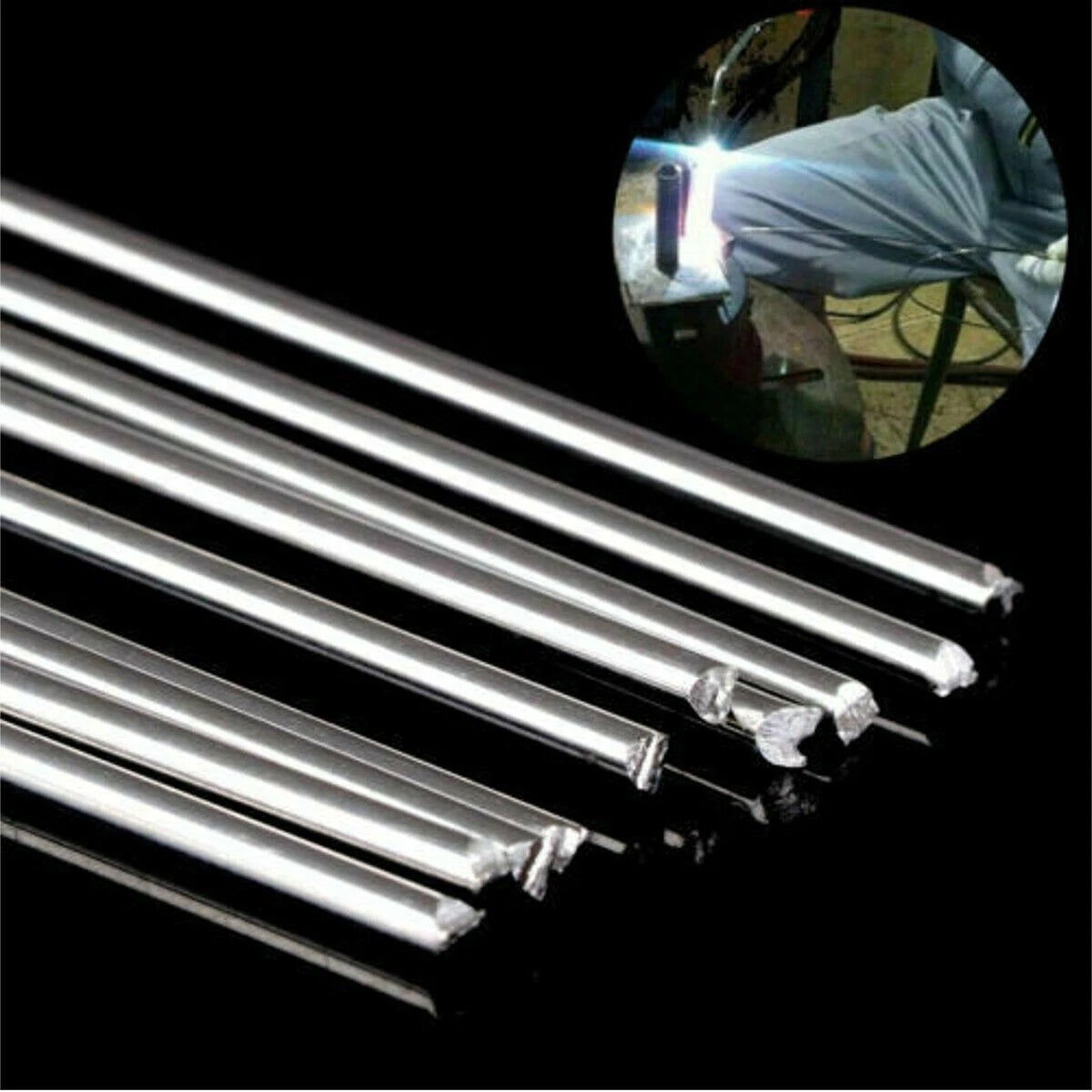Welding Head for Aluminum (380??~400??) 33cm/1.08ft Solid Solution Flux
