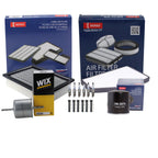 Denso 6 Spark Plug & Boots Kit for Mazda Tribute S (2008)