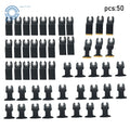 50PCS Titanium Oscillating Tool Blades Set for Oscillating Saw
