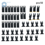 50PCS Titanium Oscillating Tool Blades Set for Oscillating Saw
