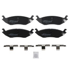 Set of 4 Rear Ceramic Brake Pads for Dodge Ram 1500 (2002-2006)