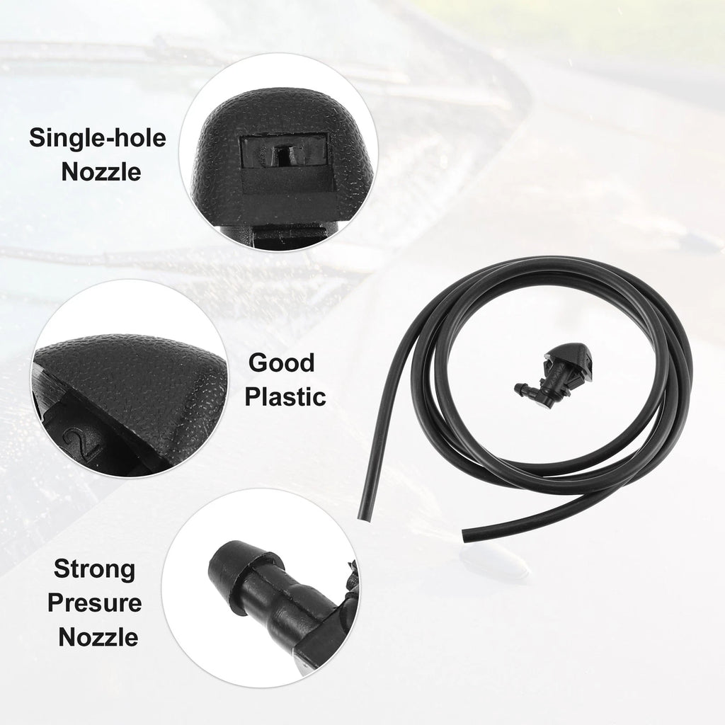 Set of 2 Windshield Washer Nozzles for Toyota Sienna (2004–2010)