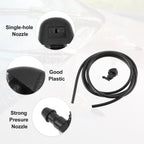 Set of 2 Windshield Washer Nozzles for Toyota Sienna (2004–2010)