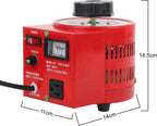 500W Variac Variable Transformer AC Voltage Regulator 0-130V