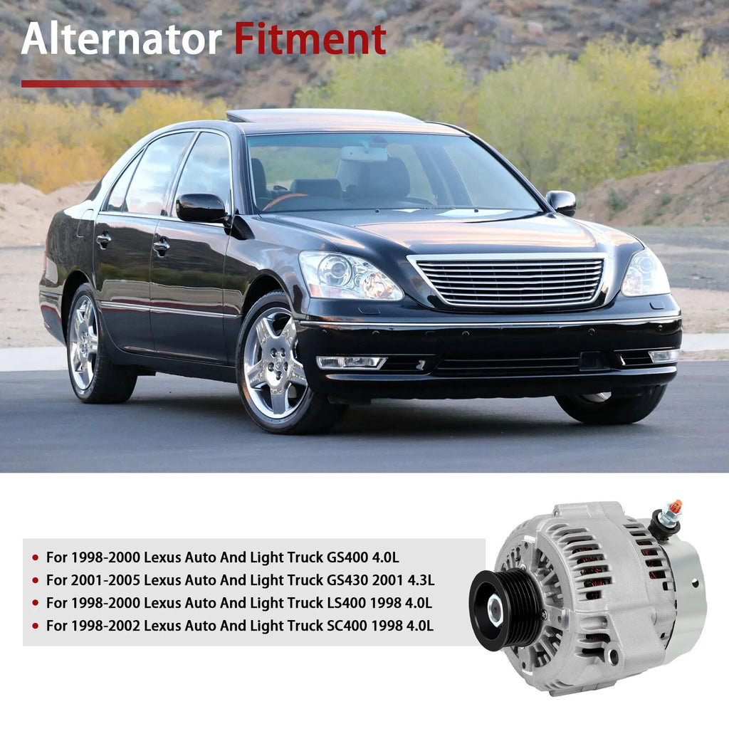 Alternator for Lexus GS400 GS430 (1998–2005)