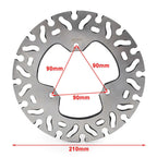 Rear Brake Disc Rotor for Yamaha TZR125 TZM150 FZR250 FZR400