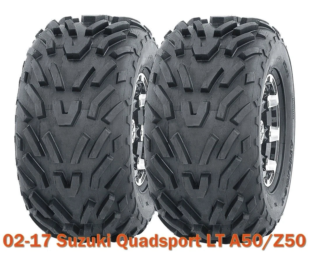 Set of 2 ATV Tires 16x8-7 4PR for Suzuki Quadsport LT A50/Z50 (2002–2017)