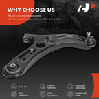 Front Lower Control Arm with Ball Joint for Hyundai Accent (2010-2022)