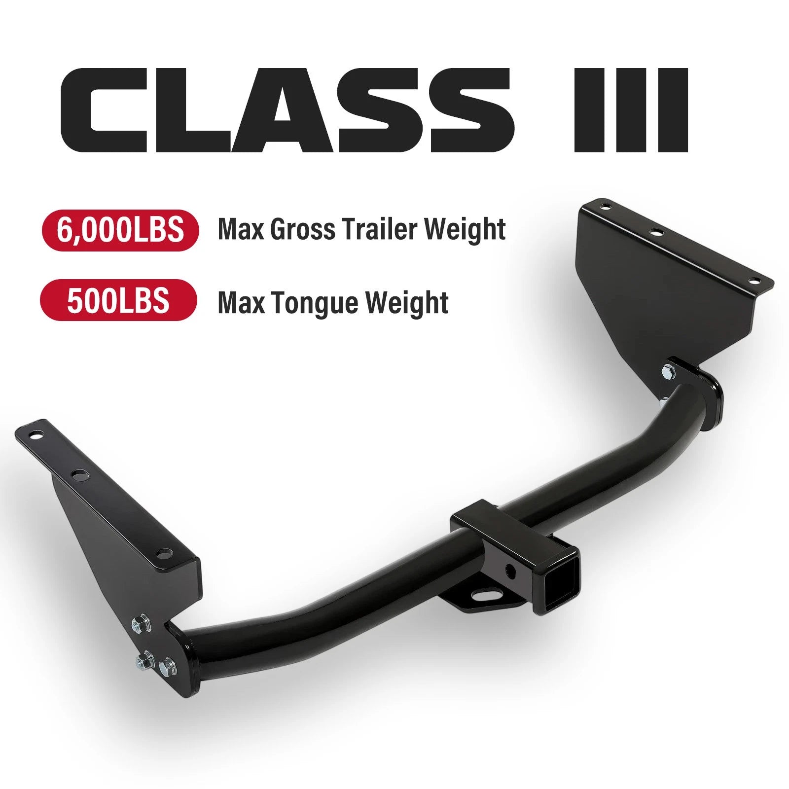Class 3 Rear Trailer Hitch for Jeep Grand Cherokee (1999–2004) 2" Receiver