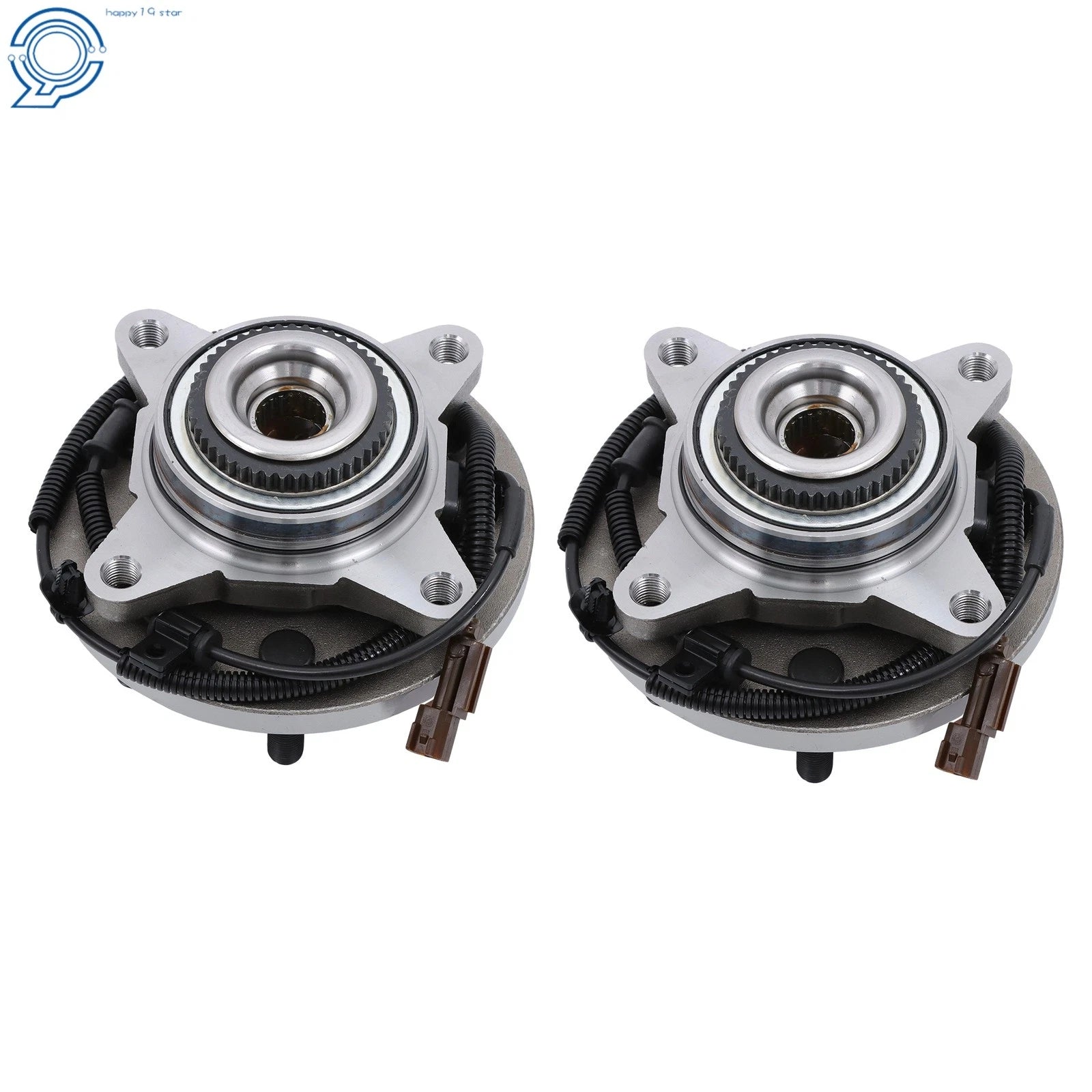 2X Front Side Wheel Hub Bearing Assembly for Ford F-150 (2015–2017) 4WD