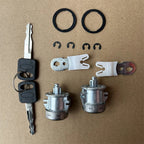 Ignition & Door Lock Cylinder w/ 4 Keys for Ford F250 F350 F450 (1997-2007)