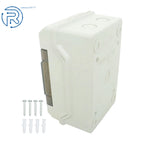 4 Way Power Distribution Box with Bus Bars for Indoor & Outdoor