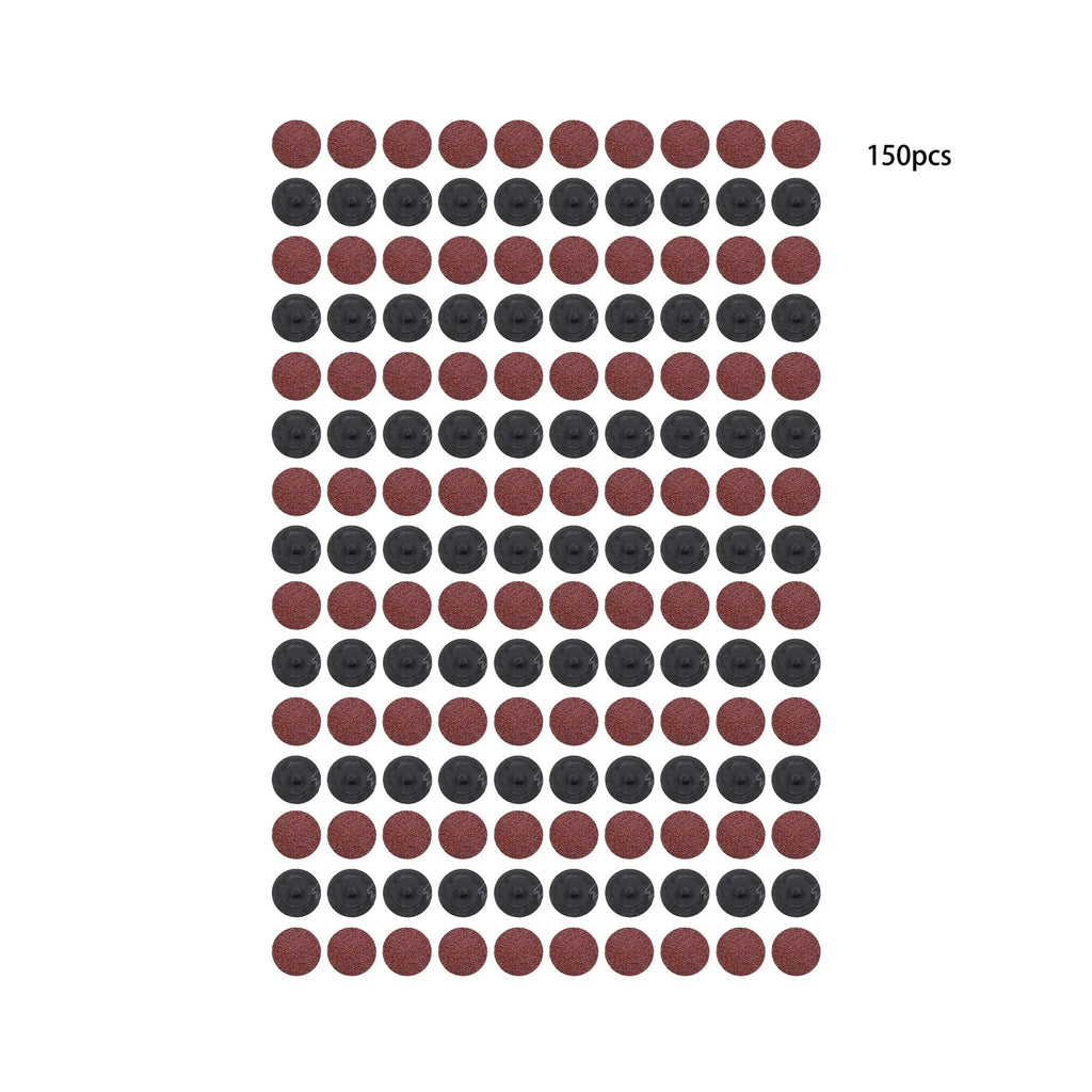 Set of 150 Sanding Discs for Die Grinder (2" 36 Grit)