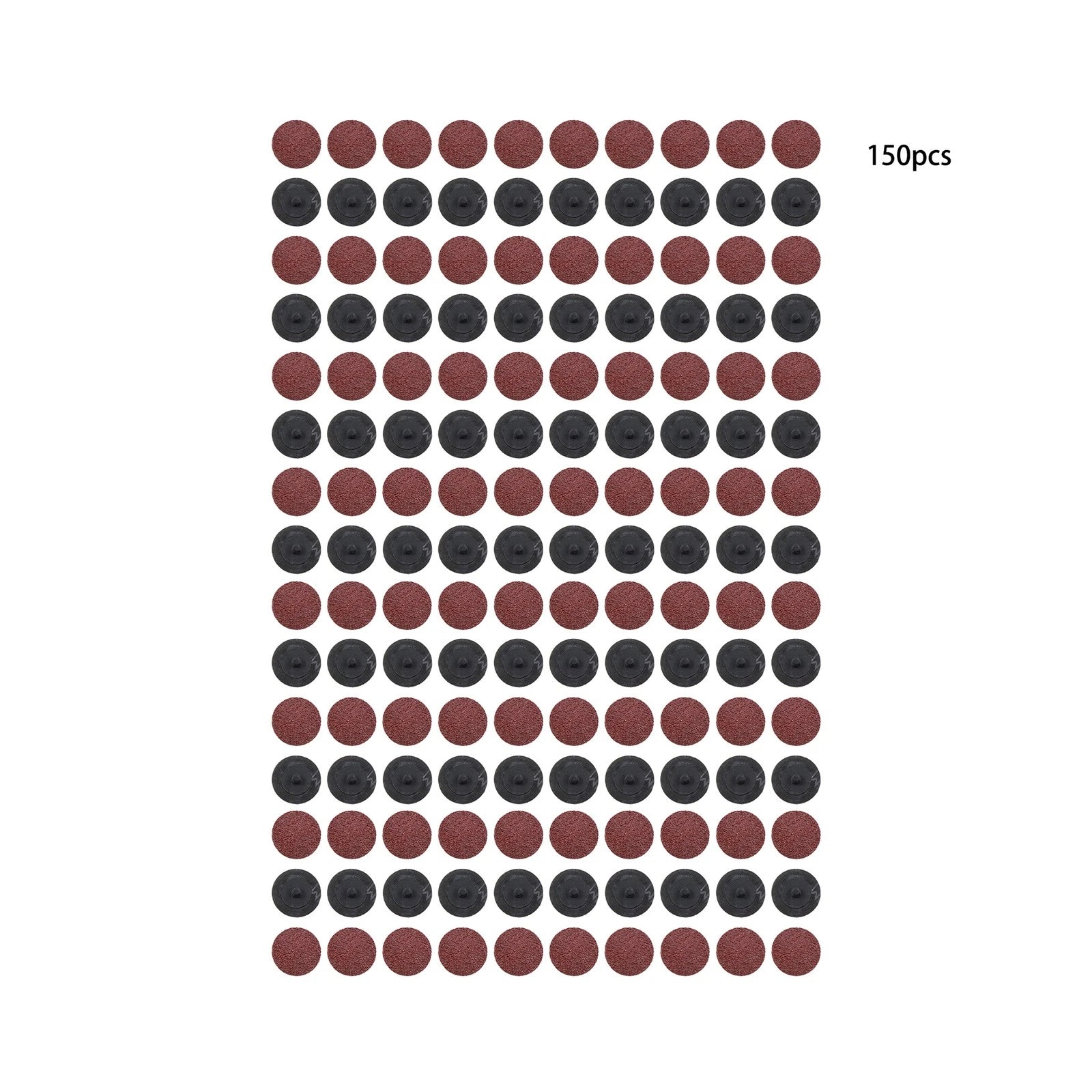Set of 150 Sanding Discs for Die Grinder (2" 36 Grit)
