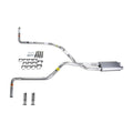 Dual Exhaust 2.5" Pipe Flowsound Muffler RC Tip for Tundra (2000–2007)