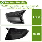 1 Pair Gloss Black Mirror Cover Caps for Chevrolet Colorado (2023–2025)