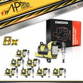 Set of 8 Ignition Coils & Iridium Spark Plugs for Chevy Cadillac GMC Isuzu 