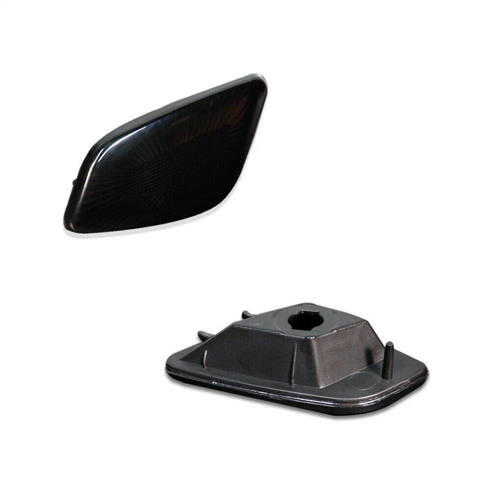 4x Smoke Bumper Signal Fender Side Marker Lights for Jeep (2007-2018)