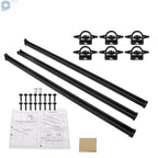 Side Rails for Jeep Gladiator (2020-2023) Black Trail Cargo