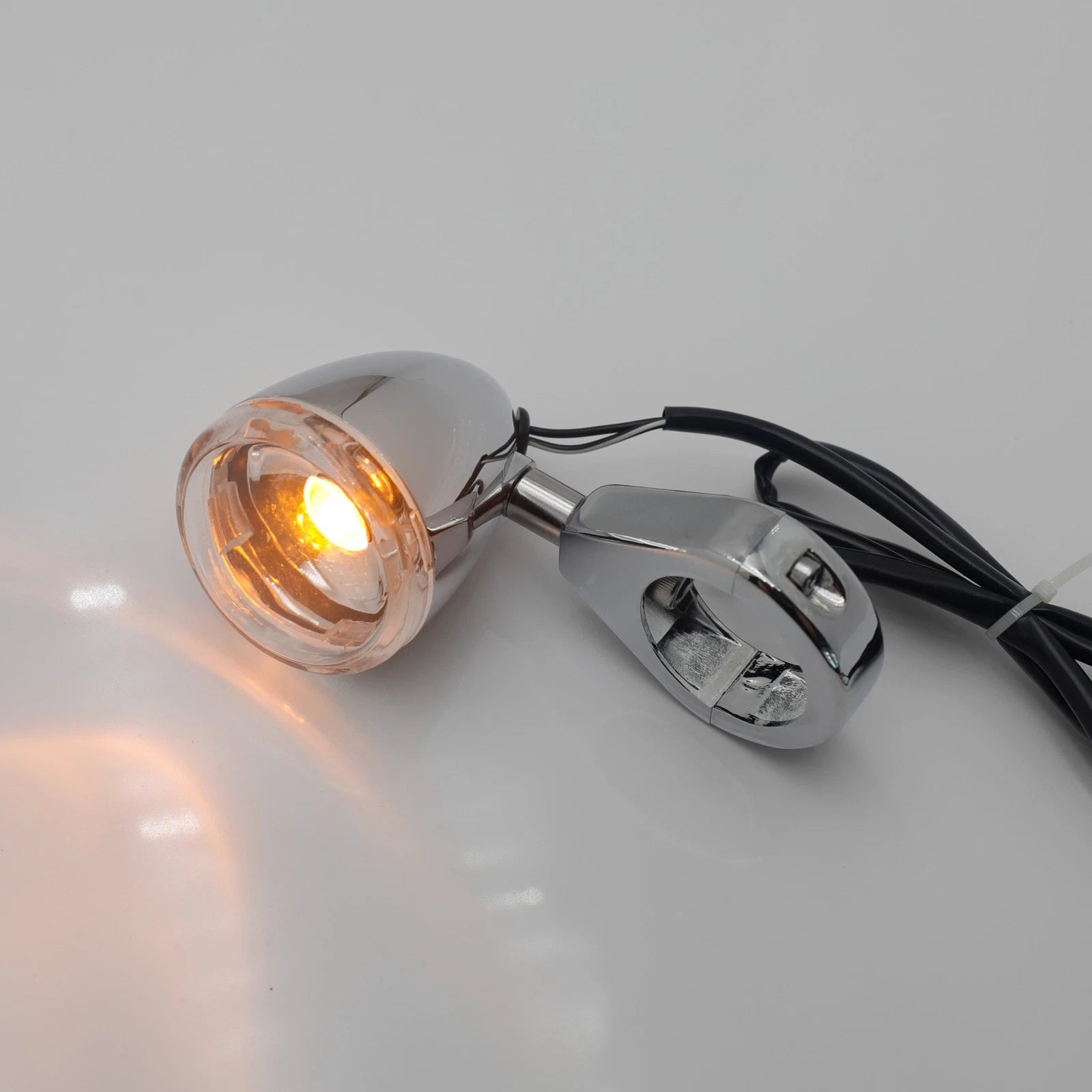 Turn Signal Kit for Harley Davidson (Motorcycle, 41mm, LED, Clear Lens)