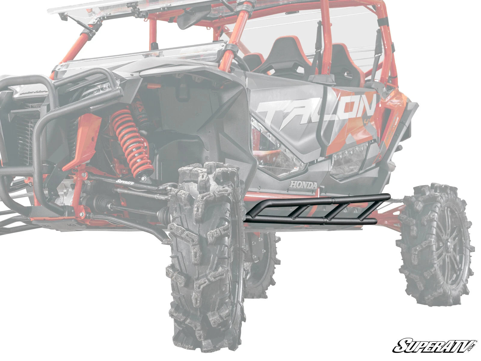 SuperATV Heavy Duty Nerf Bars for Honda Talon 1000X-4 (2020–2023)