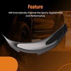 Carbon Fiber Rear Honeycomb Trunk Spoiler for Infiniti Q50 (2014–2024)