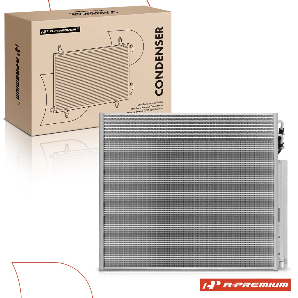 A/C Condenser with Receiver Drier and Bracket for Toyota Tundra (2010–2018)