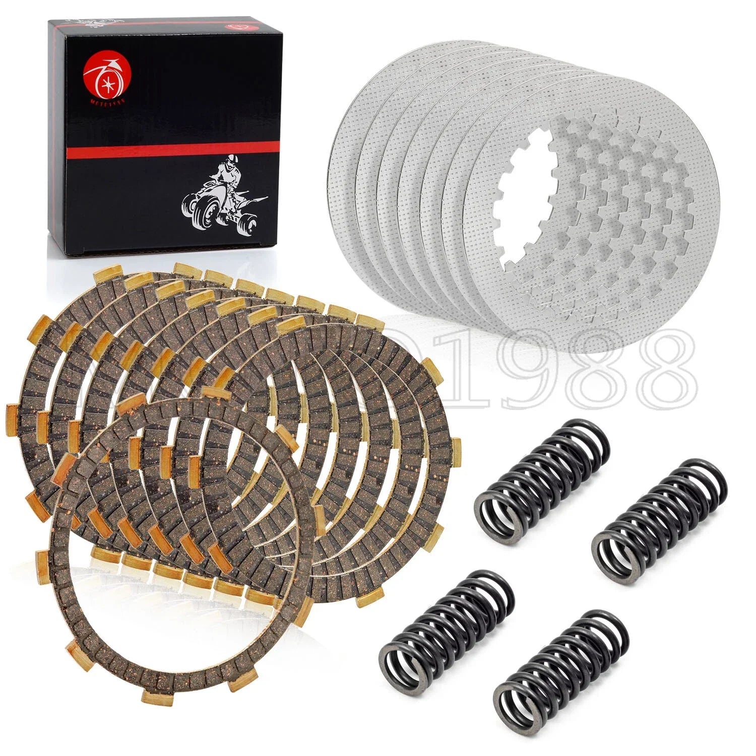 Clutch Friction Plates Kit for Honda VT750C Shadow Ace750 (1998–2003)
