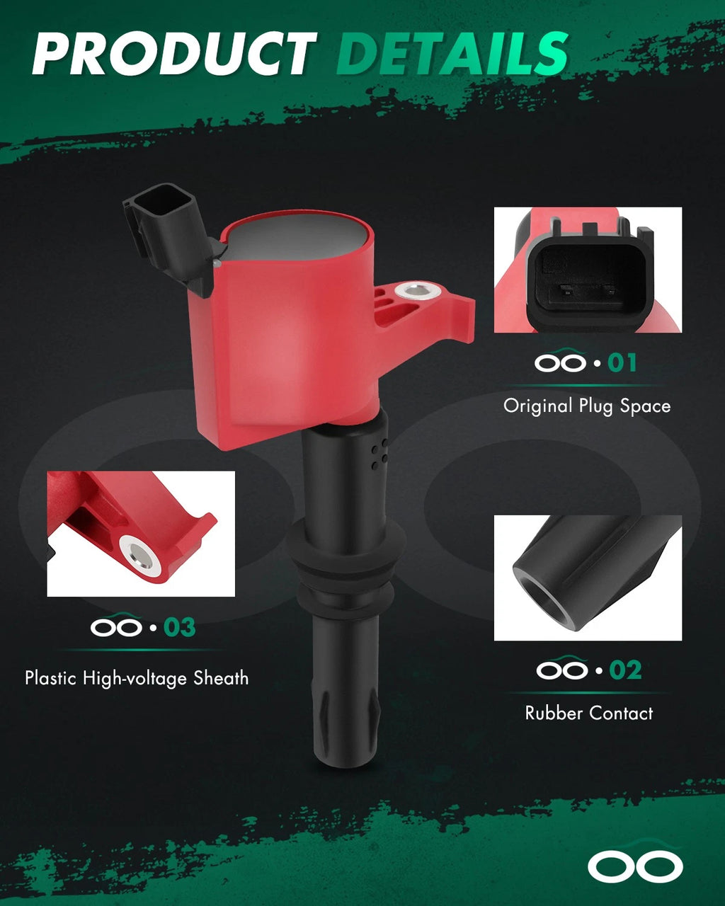 Ignition Coil for Ford F-150, Mustang 4.6L (2005–2008)