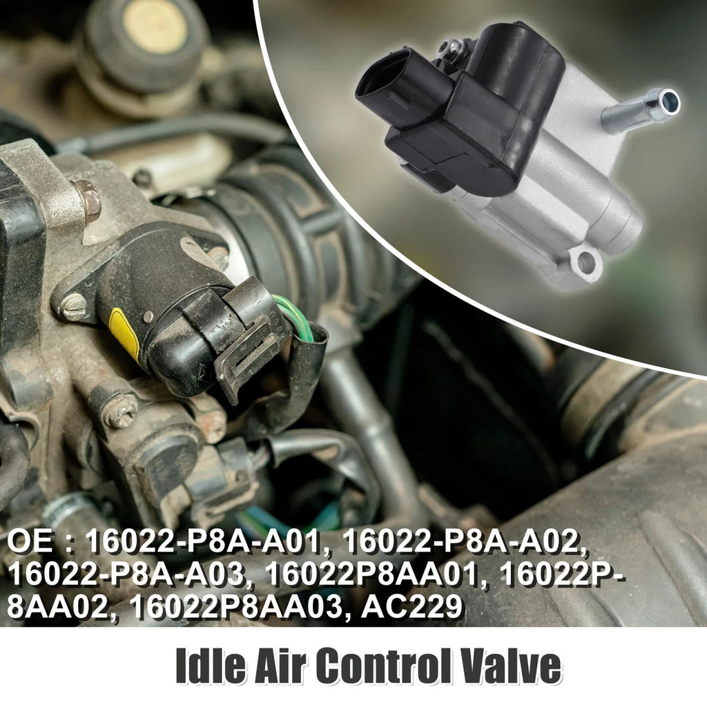 Idle Air Control Valve 16022-P8A-A01 for Honda Odyssey CR-V Acura CL TL MDX (1995–2006)