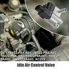 Idle Air Control Valve 16022-P8A-A01 for Honda Odyssey CR-V Acura CL TL MDX (1995–2006)