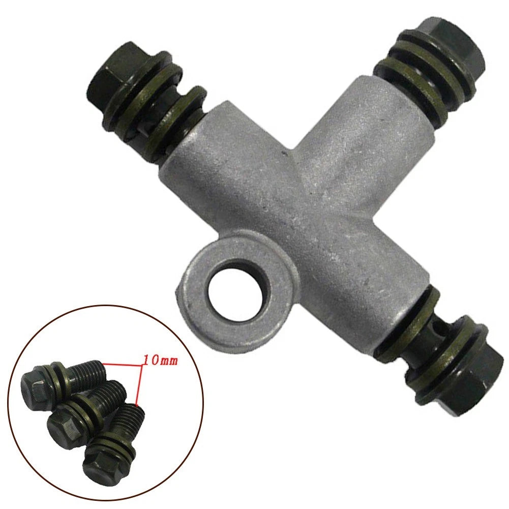 Brake Hose T Connector for Motorcycle ATV Karting