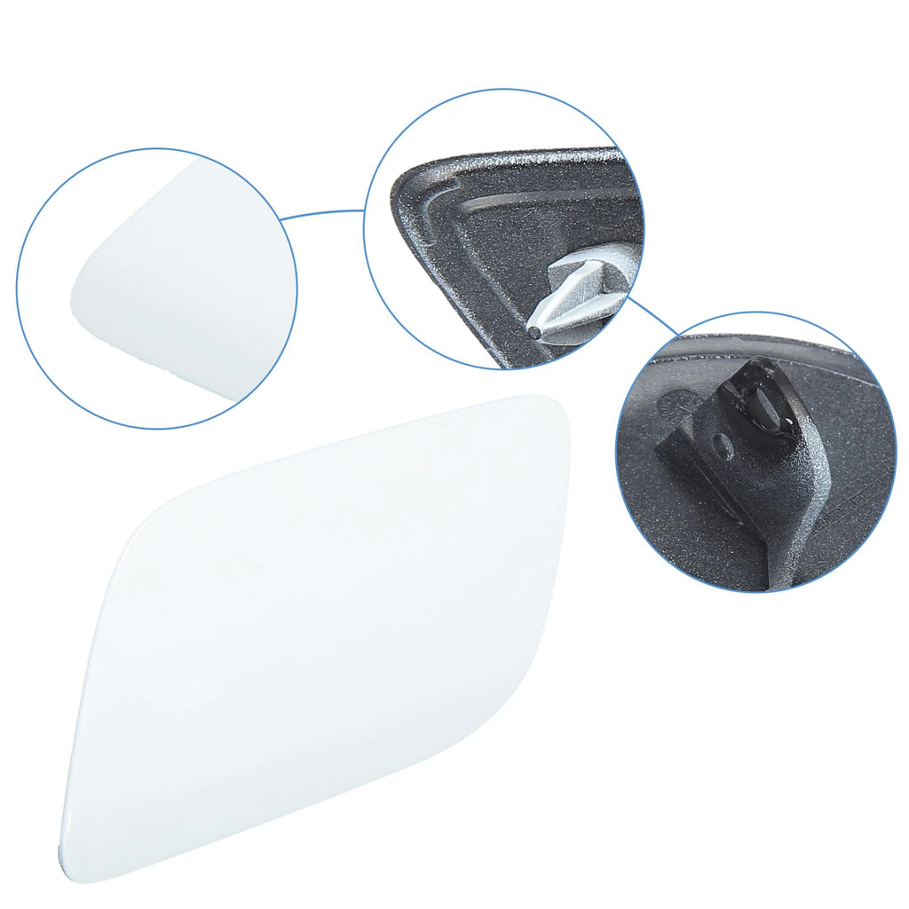 Front Left Headlight Washer Nozzle Cover for Audi Q7 (2007–2015) 732324950609