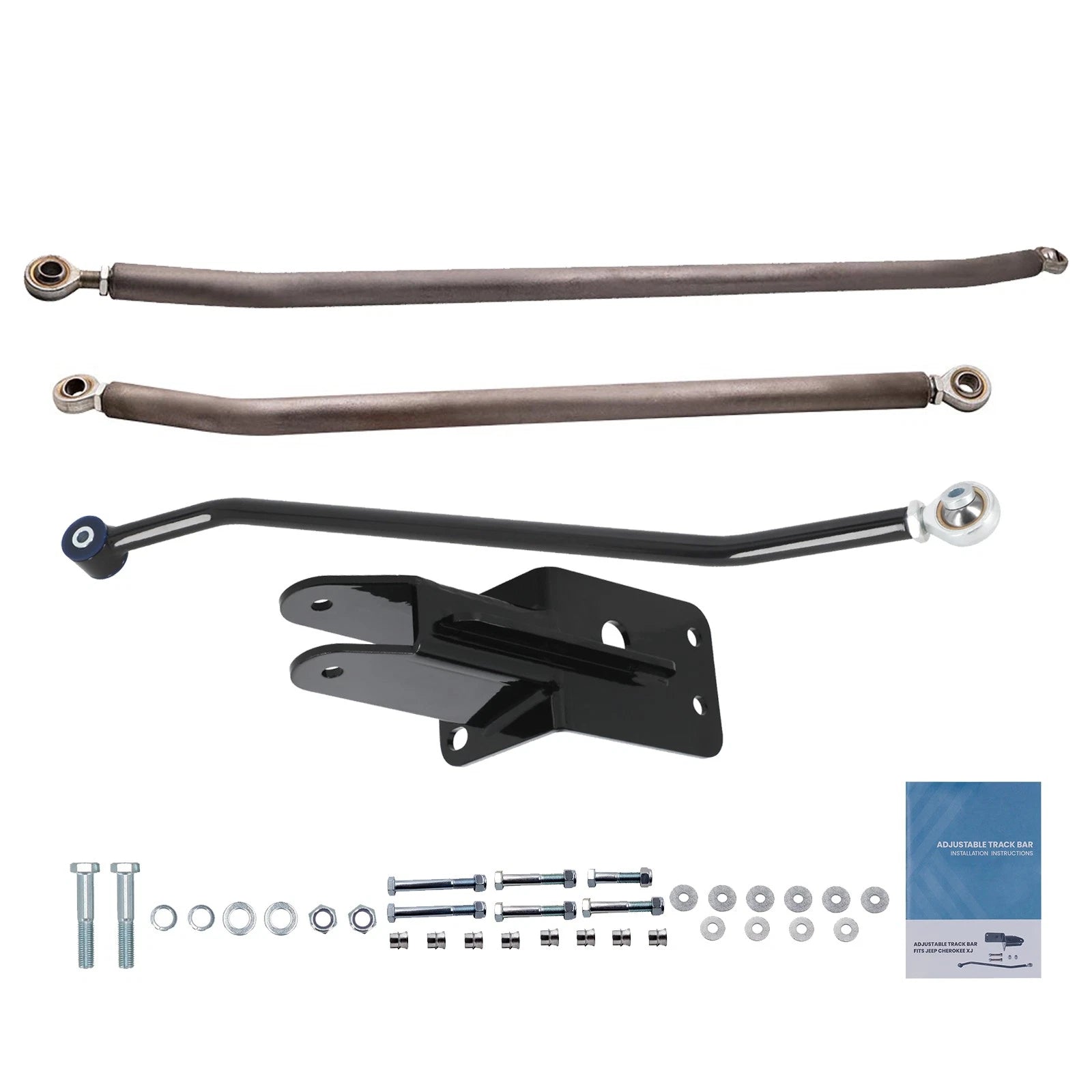 Complete Steering Crossover Kit + Track Bar for Jeep Cherokee XJ (1984–2001)