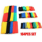 164pcs Heat Shrink Tubing Electrical Sleeving for Universal Use (No Year)