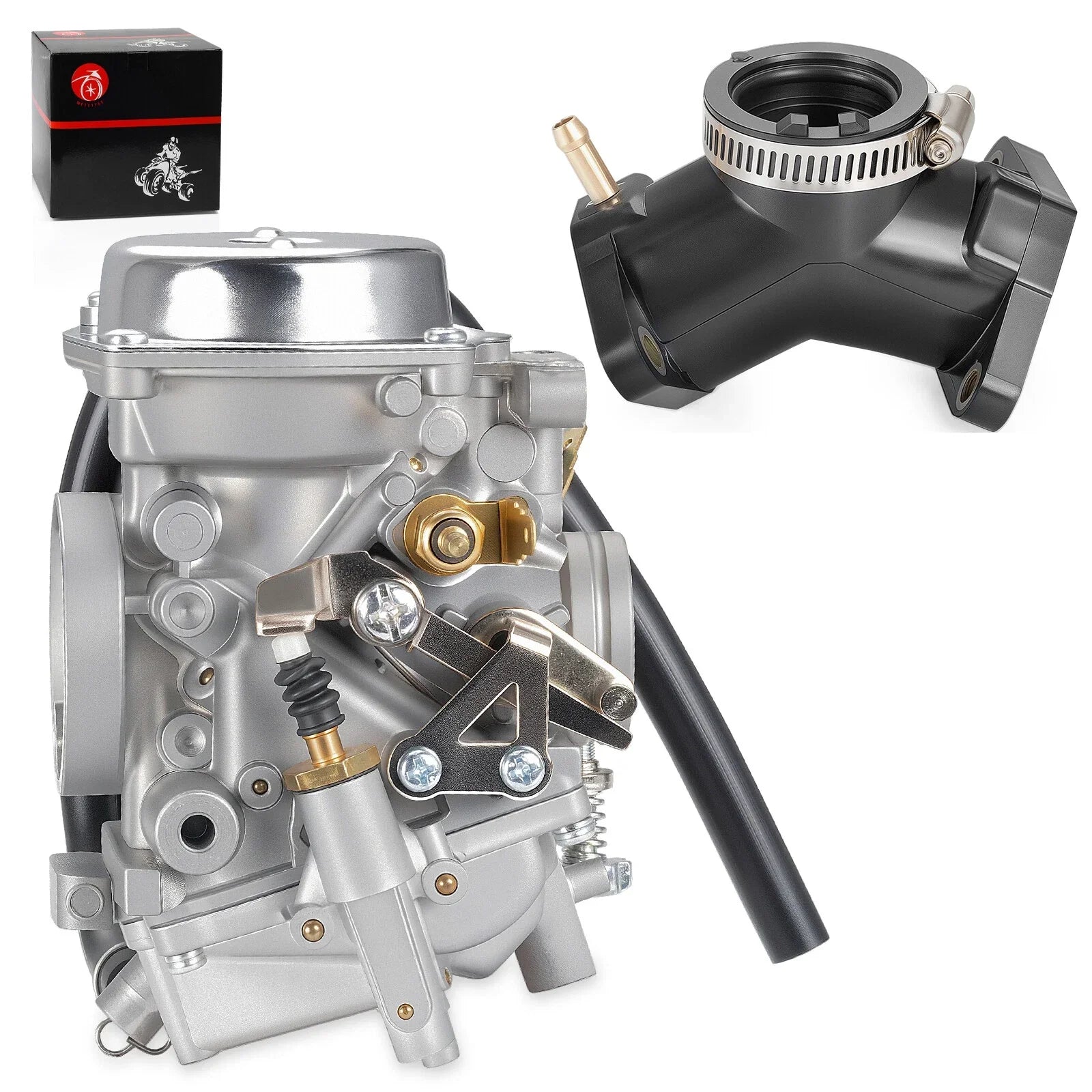 Carburetor Carb W/ Intake Manifold for Yamaha XV250 Virago (1988–2007)