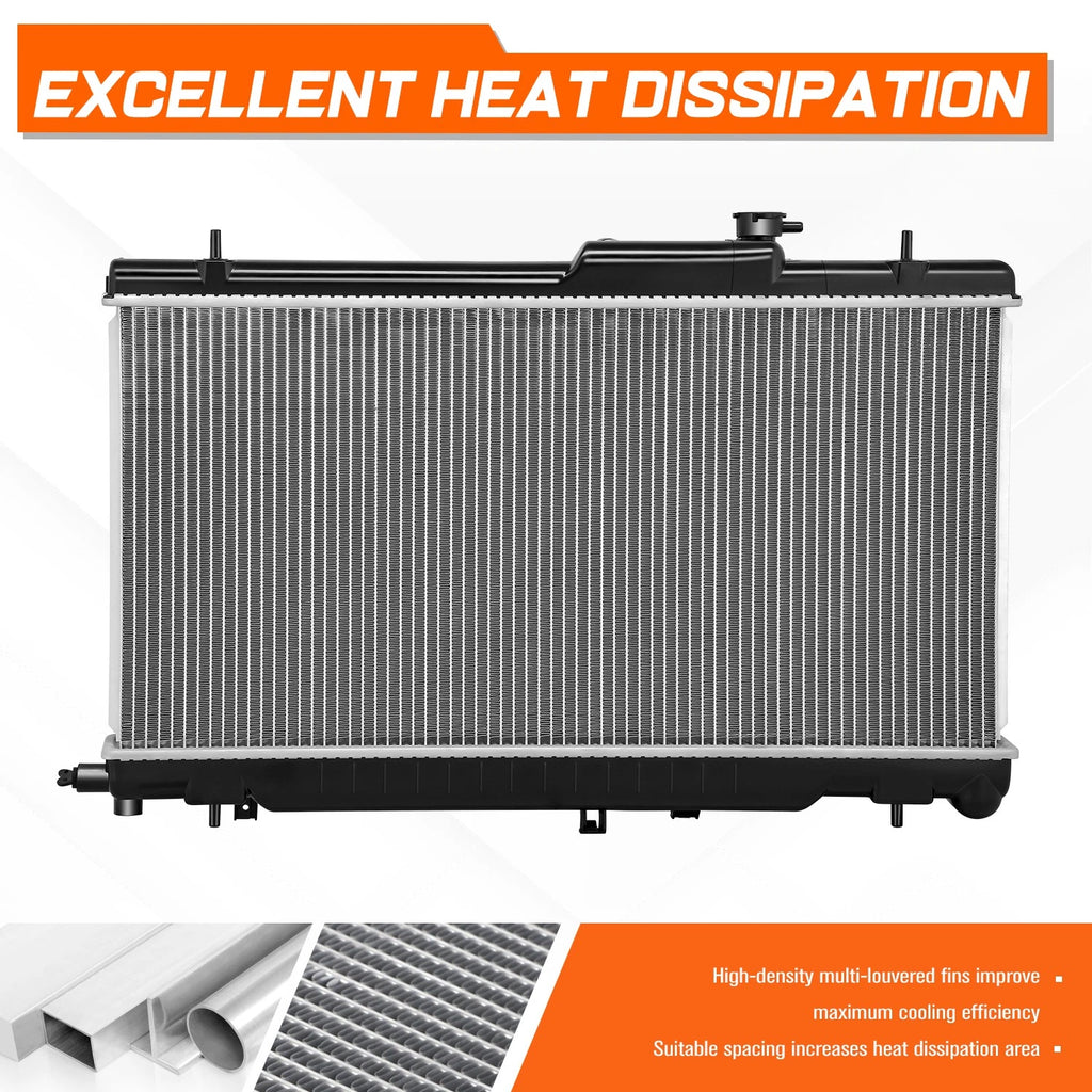 Aluminum Core Radiator for Subaru 9-2X/Baja/Impreza 2003–2007 DPI-2704
