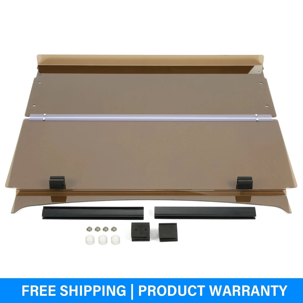 Tinted Flip Folding Windshield for Yamaha Drive 2 (2017-UP)