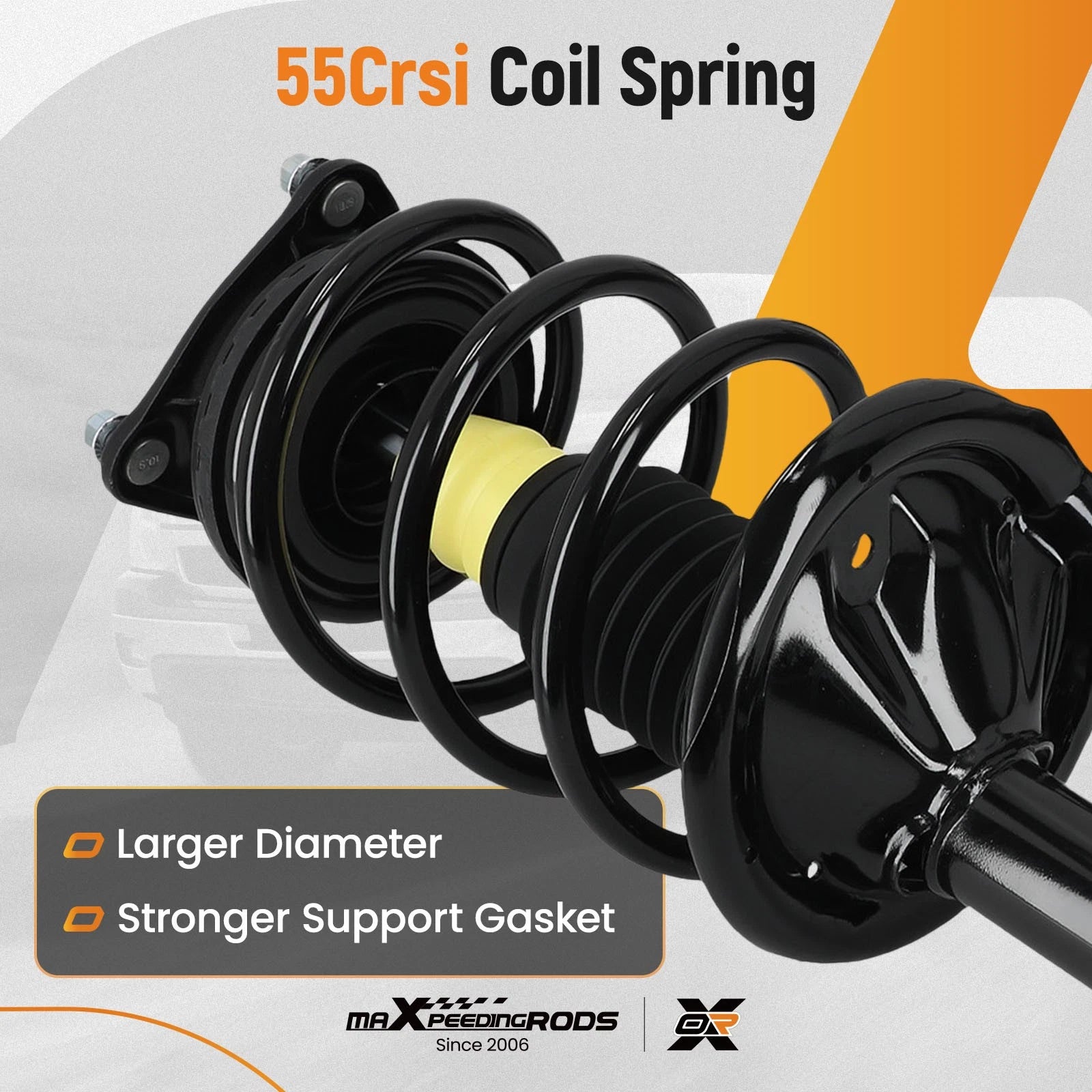 Quick Complete Struts Shock Coil Spring Assembly for Hyundai Elantra (2007–2010)
