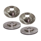 Front and Rear Disc Brake Rotors for Kia Optima (2011–2020)