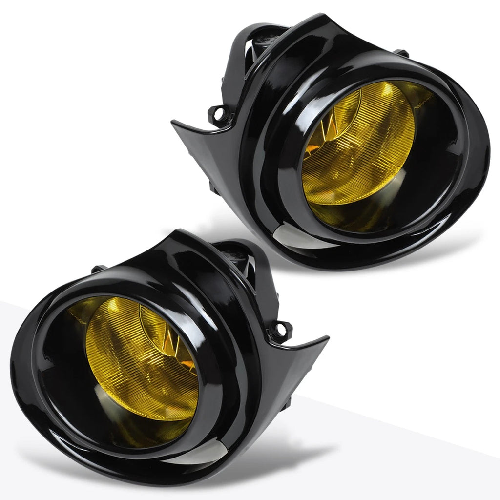 Fog Lights for Toyota Prius C (2015–2018) Amber Lens with Switch & Bezel