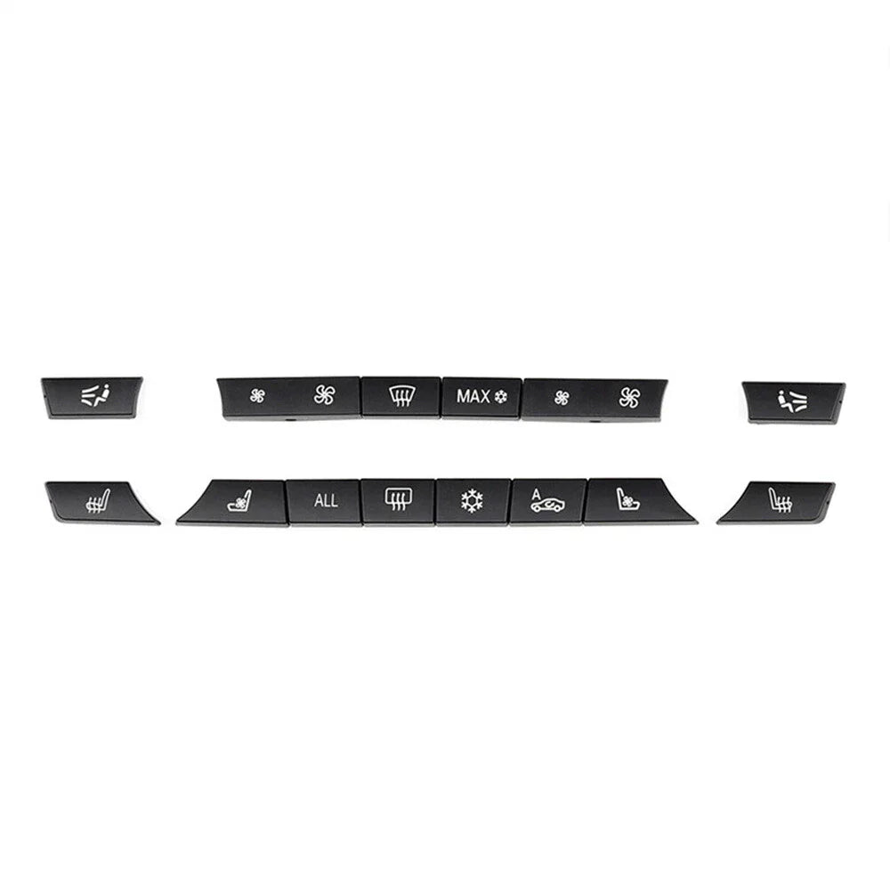 14Pcs Key Caps Repair Kit for BMW 5 6 7 F10 F01 F12 (2009-2017)